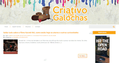 Desktop Screenshot of criativodegalochas.com
