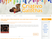 Tablet Screenshot of criativodegalochas.com